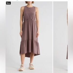 Mauve Sleeveless Dress New